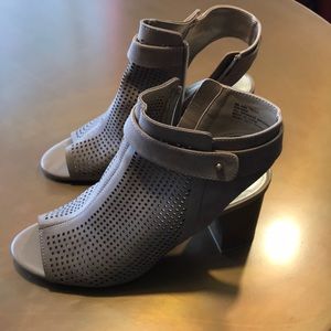 ANA peep toe booties -worn once